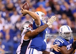 Andrew Luck's offensive line has been bad again (Photo: Getty Images)